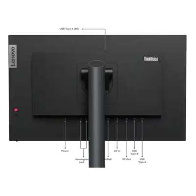 монитор Lenovo ThinkVision P24q-30 63B4GAT6UK Черный