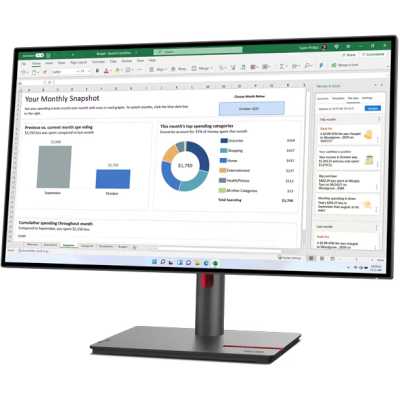 монитор Lenovo ThinkVision P27h-30 63A1GAR1CB Черный
