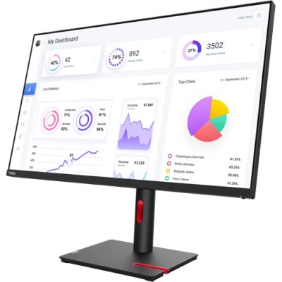 монитор Lenovo ThinkVision T32p-30 63D2GAT1EU Черный