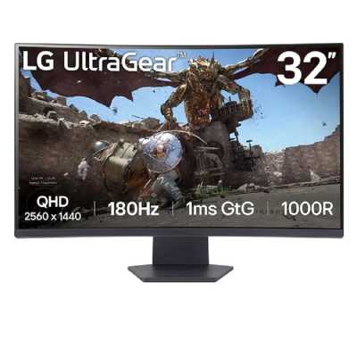 монитор LG UltraGear 32GS60QC-B Черный