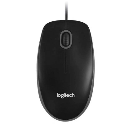 мышь Logitech B100 Black 910-006605 Черный