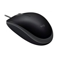 мышь Logitech B110 Silent Black 910-005508 Черный
