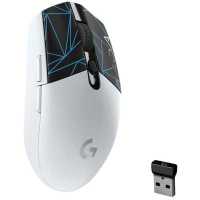 мышь Logitech G305 Lightspeed White/Black 910-006053 Черный-белый