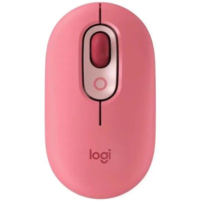 мышь Logitech POP Pink-Red 910-006548 Розовый-красный