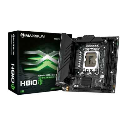 материнская плата Maxsun Challenger H810ITX WiFi