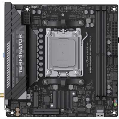 материнская плата Maxsun Terminator B850BKB WiFi Черный