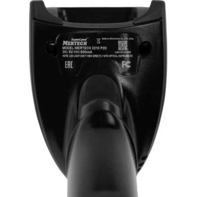 сканер штрих-кода Mertech 2210 Superlead 3m Black Черный
