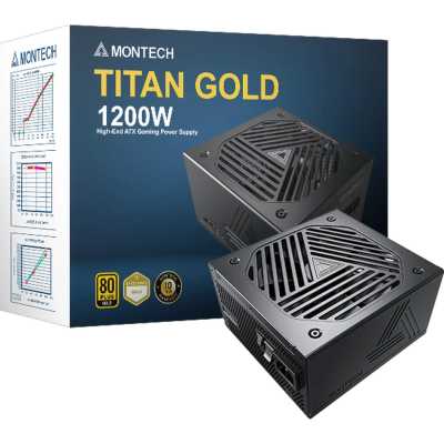 блок питания Montech Titan Gold 1200W TIS0126 Черный