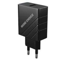сетевое зарядное устройство More choice NC51QC Black Черный