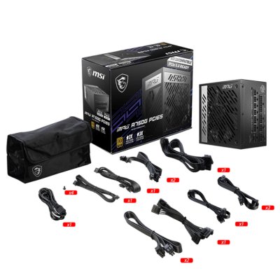 блок питания MSI 750W MPG A750G Черный