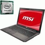 ноутбук MSI GE620DX-274 Коричневый