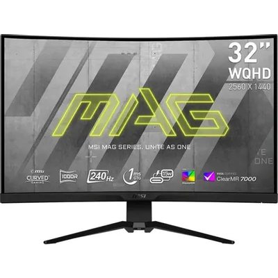 монитор MSI MAG 325CQRXF Черный