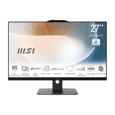 моноблок MSI Modern AM272P 1M 9S6-AF8231-1035-wpro Черный