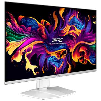 монитор MSI MPG 321URXW QD-OLED Белый
