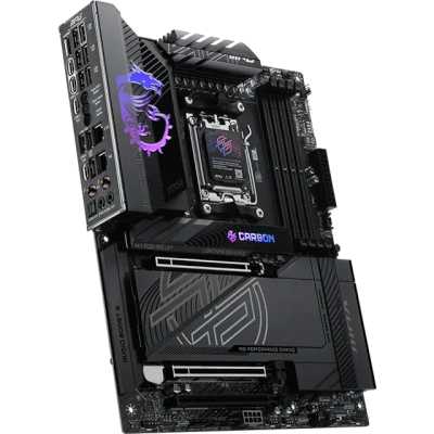 материнская плата MSI MPG X870E Carbon Max WIFI Черный