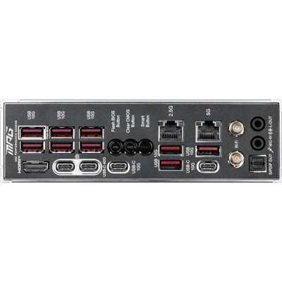 материнская плата MSI MPG X870E Carbon Max WIFI Черный