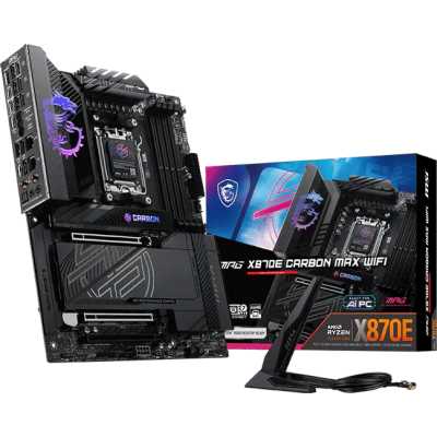 материнская плата MSI MPG X870E Carbon Max WIFI Черный