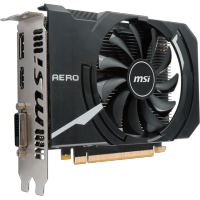 видеокарта MSI nVidia GeForce GTX 1050 Ti Aero ITX 4G OC