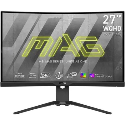 монитор MSI MAG 275CQRXF Черный
