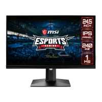 монитор MSI Optix MAG251RX Черный