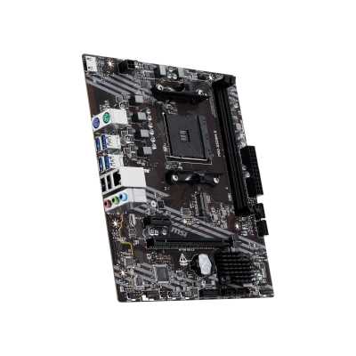 материнская плата MSI Pro A520M-S Черный