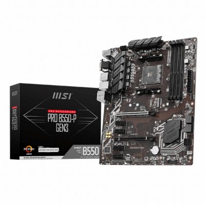 материнская плата MSI Pro B550-P Gen3
