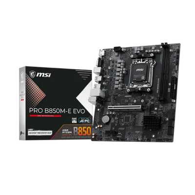 материнская плата MSI Pro B850M-E Evo Черный