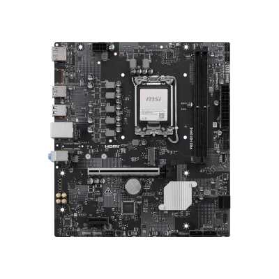 материнская плата MSI Pro H810M-E Черный