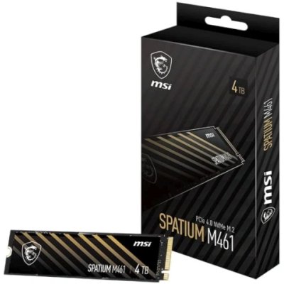 SSD диск MSI SPATIUM M461 4Tb S78-440R030-P83 Черный