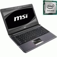 ноутбук MSI X460DX-241 Черный