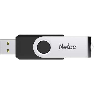 флешка Netac 16GB NT03U505N-016G-32BK Черный, серебристый