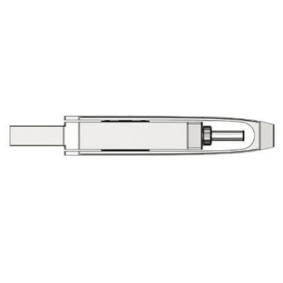 флешка Netac 256GB NT03U782C-256G-30PN Серебристый