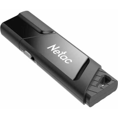 флешка Netac 64GB NT03U336S-064G-32BK Черный