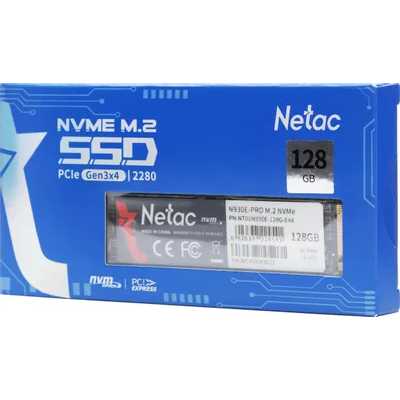 SSD диск Netac N930E Pro 128Gb NT01N930E-128G-E4X Черный