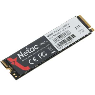 SSD диск Netac N930E Pro 1Tb NT01N930E-001T-E4X Черный