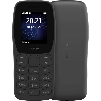 мобильный телефон Nokia 105 TA-1432 Single Sim Charcoal