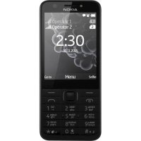 мобильный телефон Nokia 230 Dual sim Black-Silver