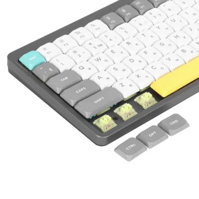 клавиатура Nuphy AIR96-G-21 Серый-белый