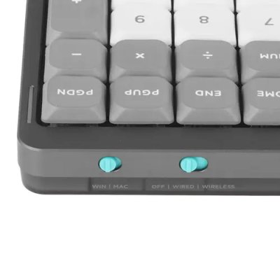 клавиатура Nuphy AIR96-G-22 Серый-белый