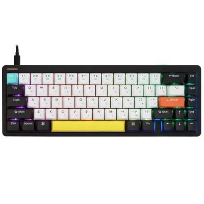 клавиатура Nuphy Halo65-RU-B-12 Черный-белый