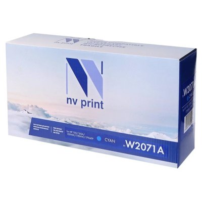картридж NV Print NV-W2071A C голубой