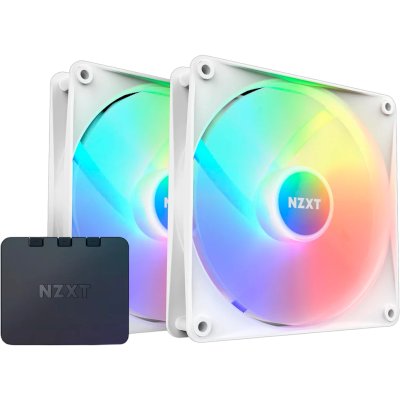 кулер NZXT F140 RGB Core Twin Pack RF-C14DF-W1 Белый