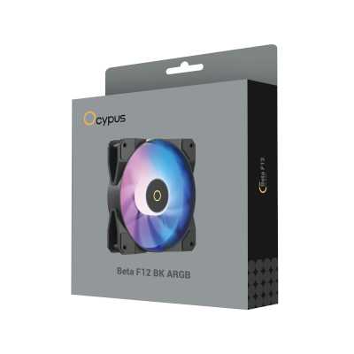 кулер Ocypus Beta F12 Black ARGB Черный