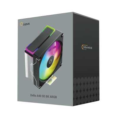 кулер Ocypus Delta A40 SE Black ARGB Черный