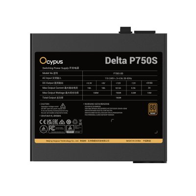 блок питания Ocypus Delta P750S Black Черный