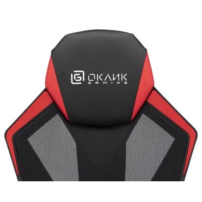 игровое кресло Oklick 121G Black/Red черно-красный