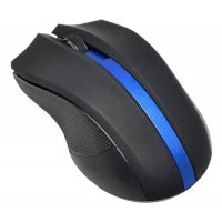 мышь Oklick 615MW Black-Blue Черный-синий