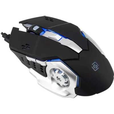 мышь Oklick 770GW Black-Silver Черный