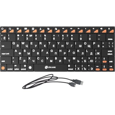 клавиатура Oklick 840S Black Черный