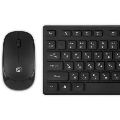 клавиатура Oklick S255W Black Черный